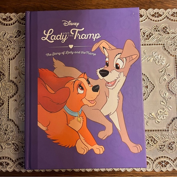 Disney Lady & The Tramp Hardcover Large Book - Picture 4 of 15